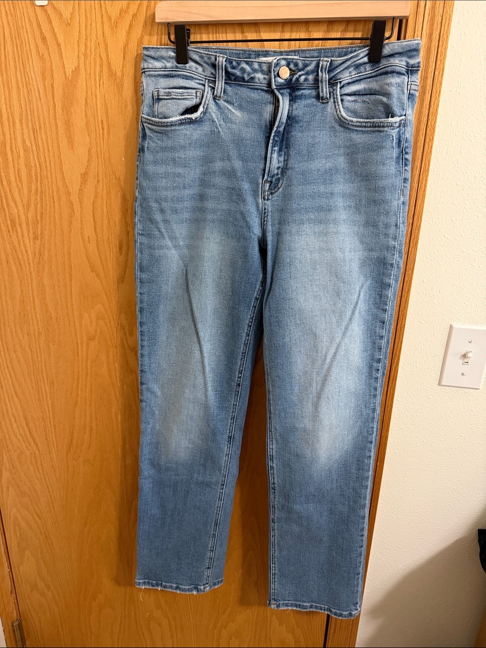 Flying Monkey Light Blue Straight Leg Jeans